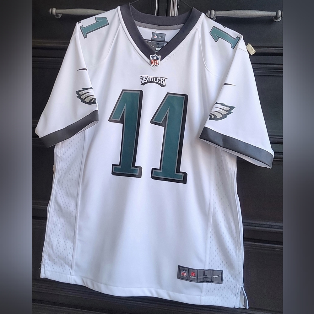 Philadelphia Eagles Wentz Carson Nike NFL Youth L (14/16) ON FIELD APPAREL #11